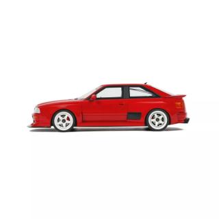 AUDI 80 COUPE PRIOR DESIGN RED 2021 Project Cars OttO mobile 1:18 Resinemodell (Türen, Motorhaube... nicht zu öffnen!)